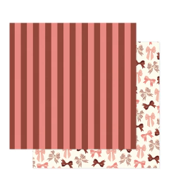 Imagem do Maggie Holmes Design - Coleção Forever Fields - Kit 24 Papéis para Scrapbook + Bolsa plástica