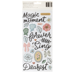 Maggie Holmes Design - Coleção Forever Fields - Thickers adesivos - loja online