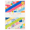 Paige Evans Design - Coleção Adventurous - Bloco de Papéis para Scrapbook 15x20 cm (6x8 polegadas) 36 folhas