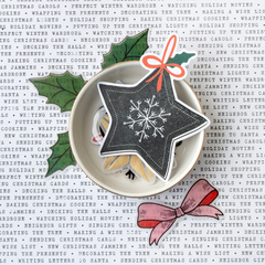 Vicky Boutin Design - Coleção Wrapped In Ribbons - Die cuts Mixed Goodie Bag - Scrapbook Life - Materiais para Scrapbook