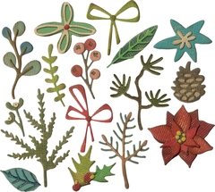 Sizzix - Facas de Corte - Thinlits Die - Tim Holtz - Funky Festive - comprar online