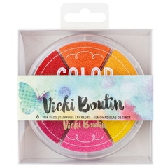 Vicky Boutin Design - Coleção Mixed Media - Carimbeiras Cores Quentes - comprar online