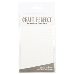 Tonic Studios - Craft Perfect - Dimensional Foam Pads - Espuma adesiva 2mm (quadrados 5mm x 5mm)