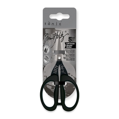 Tim Holtz/Tonic Studio - Non-Stick Titanium Left Handed Micro Serrated Mini Snips 5" - Tesoura Antiaderente de Titânio 5" para CANHOTOS - comprar online