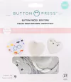 We R Makers - Button Press - Refil Bottons Coração 9 un