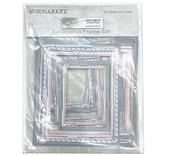 49 and Market - Coleção Color Swatch Eucalyptus - Die cuts frames