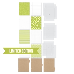 ÁLBUM IMPORTADO - SIMPLE STORIES - SNAP Binder Completo 15x21cm (6x8") - cor Lime na internet