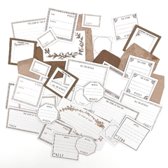 49 and Market - Coleção Color Swatch Toast - Die cuts e Envelopes - comprar online