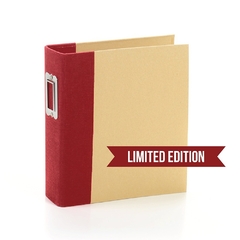 ÁLBUM IMPORTADO - SIMPLE STORIES - SNAP Binder Completo 15x21cm (6x8") - cor Cranberry - comprar online