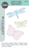 Sizzix + 49 and Market - Facas de Corte + Carimbos Engraved Wings