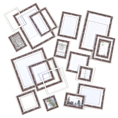 49 and Market - Coleção Wherever - Die cuts Chipboard Frames - comprar online