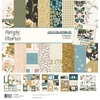 Simple Stories - Coleção Remember - Kit 12 Papéis para Scrapbook + Adesivos