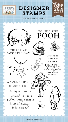 Echo Park Paper - Coleção Winnie the Pooh - Carimbos