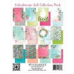 49 and Market - Coleção Kaleidoscope - Kit 24 Papéis para Scrapbook 15x20 cm (6x8 polegadas) - comprar online