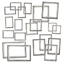 49 and Market - Coleção Color Swatch Charcoal - Frames - comprar online