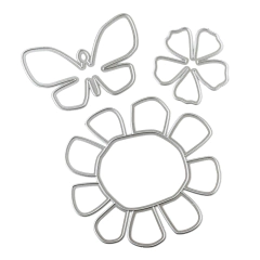 Vicky Boutin Design - Coleção Mixed Media - Facas de Corte Floral And Butterfly - comprar online