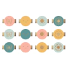 We R Makers - Charm Staples - Round - Multi Color