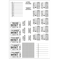 Sizzix + 49 and Market - Facas de Corte + Carimbos Forever Journal Essentials na internet
