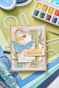 Imagem do Sizzix + 49 and Market - Facas de Corte + Carimbos Forever Journal Essentials