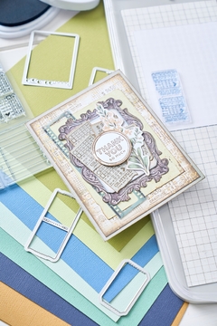 Sizzix + 49 and Market - Facas de Corte + Carimbos Forever Journal Essentials - loja online