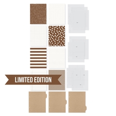 ÁLBUM IMPORTADO - SIMPLE STORIES - SNAP Binder Completo 15x21cm (6x8") - cor Brown na internet