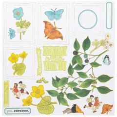 49 and Market - Coleção Toddler Time - Page Kit 4 Páginas - Scrapbook Life - Materiais para Scrapbook