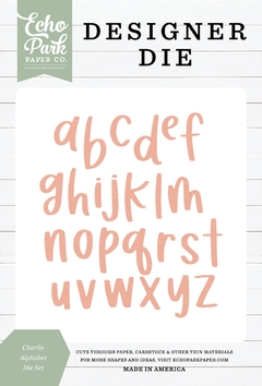 Echo Park Paper - Facas de Corte Charlie Alphabet - comprar online