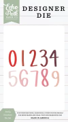 Echo Park Paper - Facas de Corte Emily Numbers - comprar online