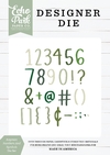 Echo Park Paper - Facas de Corte Kayman Numbers And Symbols - comprar online