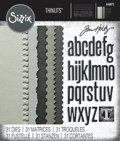 Sizzix - Facas de Corte - Thinlits Die - Tim Holtz - Vault Edges - comprar online