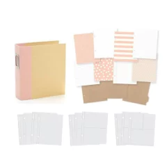 ÁLBUM IMPORTADO - SIMPLE STORIES - SNAP Binder Completo 15x21cm (6x8") - cor Blush - comprar online