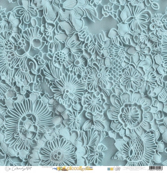 Carina Sartor Design - Coleção Piccoli - Papel Básico Blues BASE137 - comprar online