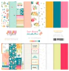 Juju Scrapbook - Coleção Lar Doce Mar - Kit Coordenado 18 Papéis para Scrapbook 30x30cm - comprar online