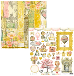 Carina Sartor Design - Coleção Kingdom - Papel dupla face KIN01 - comprar online