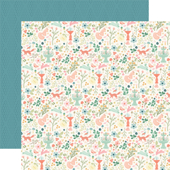 Carta Bella - Coleção Secret Garden- Kit 12 Papéis para Scrapbook + Adesivos - comprar online