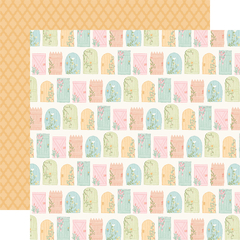 Carta Bella - Coleção Secret Garden- Kit 12 Papéis para Scrapbook + Adesivos