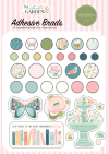 Carta Bella - Coleção Secret Garden - Brads adesivos - comprar online