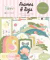 Carta Bella - Coleção Secret Garden - Die cuts Frames & Tags - comprar online