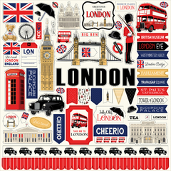 Carta Bella - Coleção London - Kit 12 Papéis para Scrapbook + Adesivos - comprar online