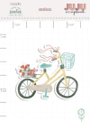 Juju Scrapbook - Coleção Terra dos Sonhos - Acrílico Bicicleta