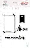 Juju Scrapbook - Coleção Terra dos Sonhos - Blackboard Bandeirinha