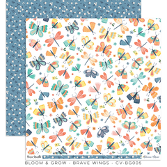 Cocoa Vanilla - Coleção Bloom & Grow - Kit 6 Papéis para Scrapbook - loja online