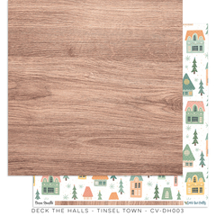 Cocoa Vanilla - Coleção Deck the Halls - Kit 12 Papéis para Scrapbook + Adesivos - comprar online
