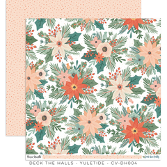 Cocoa Vanilla - Coleção Deck the Halls - Kit 12 Papéis para Scrapbook + Adesivos na internet