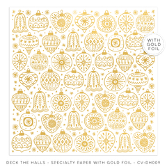 Cocoa Vanilla - Coleção Deck the Halls - Papel especial