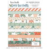 Cocoa Vanilla - Coleção Deck the Halls - Kit 32 Papéis para Scrapbook tamanho 15x21 cm