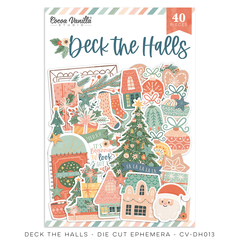 Cocoa Vanilla - Coleção Deck the Halls - Die cuts