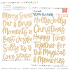 Cocoa Vanilla - Coleção Deck the Halls - Adesivos títulos