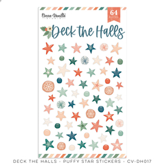Cocoa Vanilla - Coleção Deck the Halls - Adesivos puffy