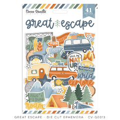 Cocoa Vanilla - Coleção Great Scape - Die cuts